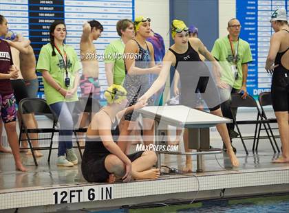 Thumbnail 3 in NCHSAA 4A State Swimming Championship (Finals) photogallery.