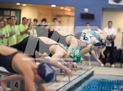 Thumbnail 3 in NCHSAA 4A State Swimming Championship (Finals) photogallery.