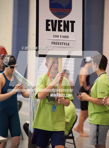 Thumbnail 1 in NCHSAA 4A State Swimming Championship (Finals) photogallery.