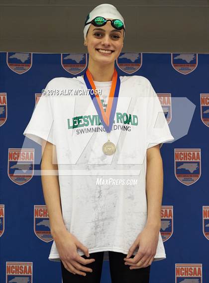 Thumbnail 2 in NCHSAA 4A State Swimming Championship (Finals) photogallery.