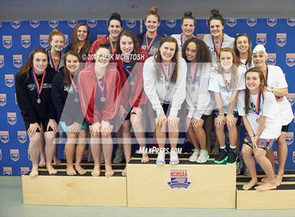 Thumbnail 3 in NCHSAA 4A State Swimming Championship (Finals) photogallery.