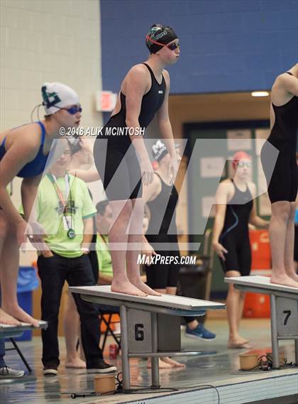 Thumbnail 2 in NCHSAA 4A State Swimming Championship (Finals) photogallery.