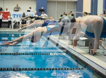 Thumbnail 2 in NCHSAA 4A State Swimming Championship (Finals) photogallery.