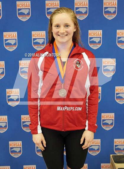 Thumbnail 3 in NCHSAA 4A State Swimming Championship (Finals) photogallery.