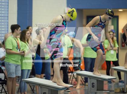 Thumbnail 1 in NCHSAA 4A State Swimming Championship (Finals) photogallery.