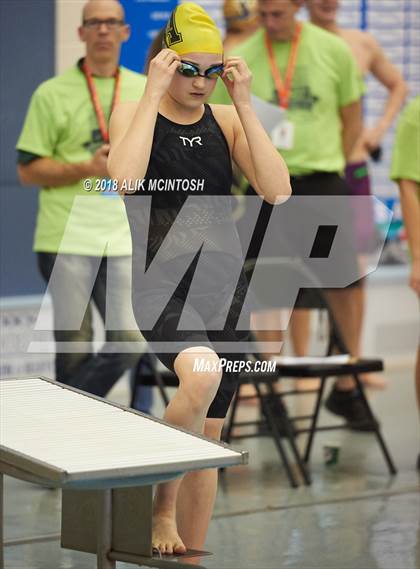Thumbnail 2 in NCHSAA 4A State Swimming Championship (Finals) photogallery.