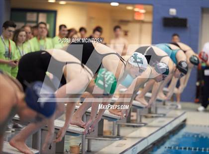 Thumbnail 2 in NCHSAA 4A State Swimming Championship (Finals) photogallery.