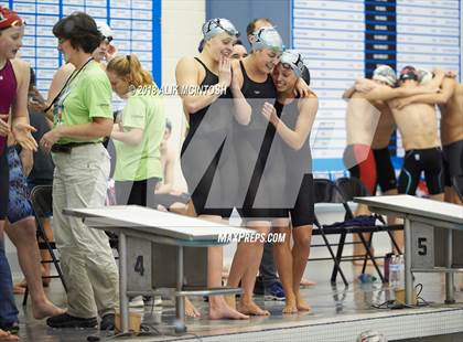 Thumbnail 1 in NCHSAA 4A State Swimming Championship (Finals) photogallery.