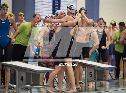 Thumbnail 1 in NCHSAA 4A State Swimming Championship (Finals) photogallery.