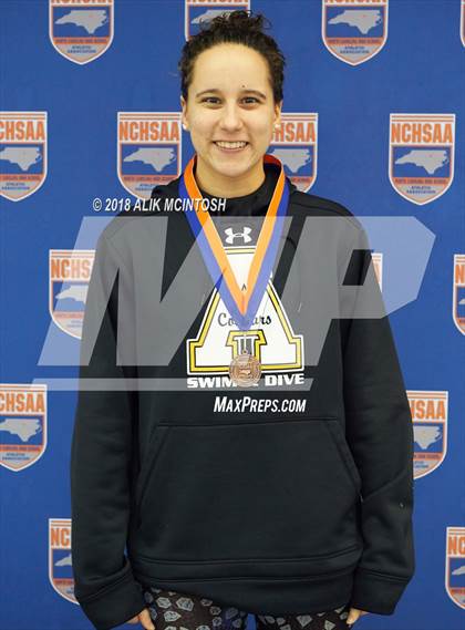 Thumbnail 2 in NCHSAA 4A State Swimming Championship (Finals) photogallery.