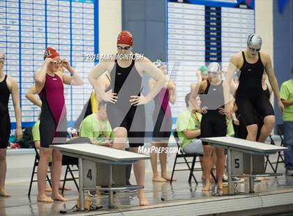Thumbnail 3 in NCHSAA 4A State Swimming Championship (Finals) photogallery.
