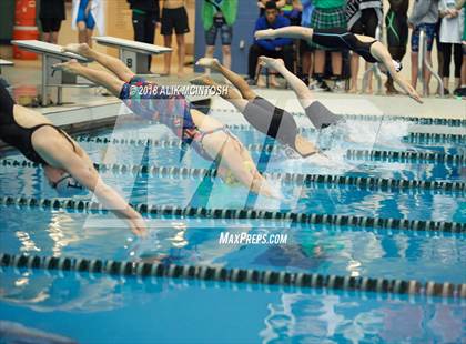 Thumbnail 1 in NCHSAA 4A State Swimming Championship (Finals) photogallery.