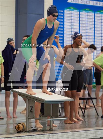 Thumbnail 2 in NCHSAA 4A State Swimming Championship (Finals) photogallery.
