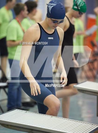 Thumbnail 2 in NCHSAA 4A State Swimming Championship (Finals) photogallery.