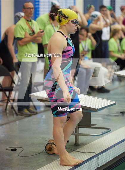 Thumbnail 2 in NCHSAA 4A State Swimming Championship (Finals) photogallery.