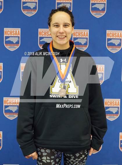Thumbnail 2 in NCHSAA 4A State Swimming Championship (Finals) photogallery.
