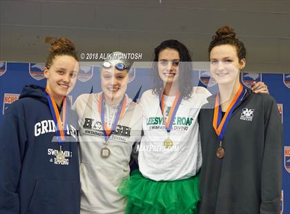 Thumbnail 3 in NCHSAA 4A State Swimming Championship (Finals) photogallery.