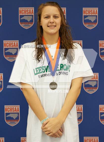 Thumbnail 3 in NCHSAA 4A State Swimming Championship (Finals) photogallery.