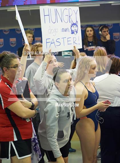 Thumbnail 1 in NCHSAA 4A State Swimming Championship (Finals) photogallery.
