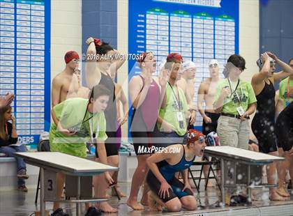 Thumbnail 3 in NCHSAA 4A State Swimming Championship (Finals) photogallery.