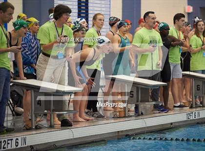 Thumbnail 2 in NCHSAA 4A State Swimming Championship (Finals) photogallery.