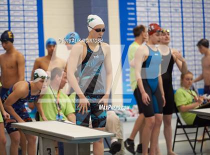 Thumbnail 2 in NCHSAA 4A State Swimming Championship (Finals) photogallery.