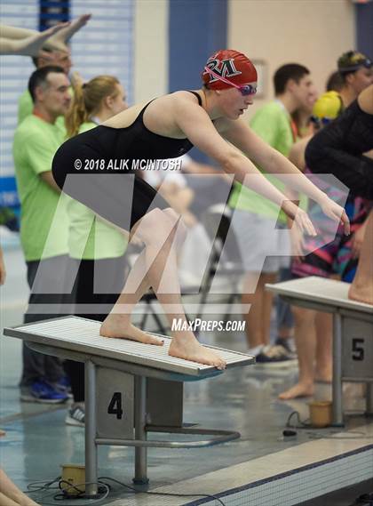 Thumbnail 1 in NCHSAA 4A State Swimming Championship (Finals) photogallery.