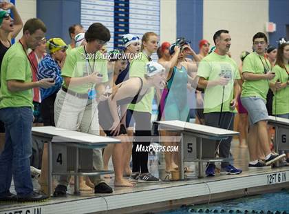 Thumbnail 3 in NCHSAA 4A State Swimming Championship (Finals) photogallery.