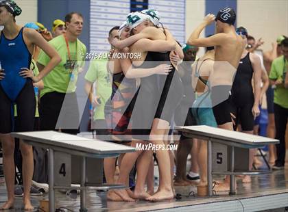 Thumbnail 2 in NCHSAA 4A State Swimming Championship (Finals) photogallery.