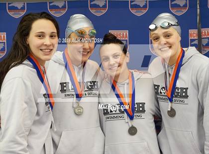 Thumbnail 2 in NCHSAA 4A State Swimming Championship (Finals) photogallery.