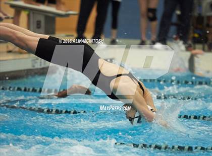 Thumbnail 1 in NCHSAA 4A State Swimming Championship (Finals) photogallery.