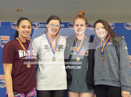 Thumbnail 2 in NCHSAA 4A State Swimming Championship (Finals) photogallery.