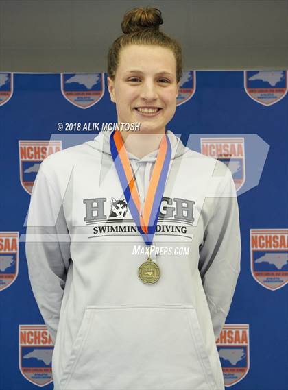 Thumbnail 3 in NCHSAA 4A State Swimming Championship (Finals) photogallery.