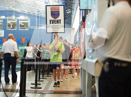 Thumbnail 1 in NCHSAA 4A State Swimming Championship (Finals) photogallery.