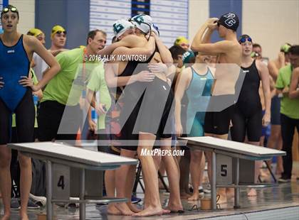 Thumbnail 3 in NCHSAA 4A State Swimming Championship (Finals) photogallery.