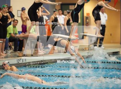 Thumbnail 1 in NCHSAA 4A State Swimming Championship (Finals) photogallery.