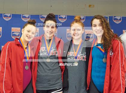 Thumbnail 1 in NCHSAA 4A State Swimming Championship (Finals) photogallery.