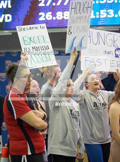 Thumbnail 2 in NCHSAA 4A State Swimming Championship (Finals) photogallery.