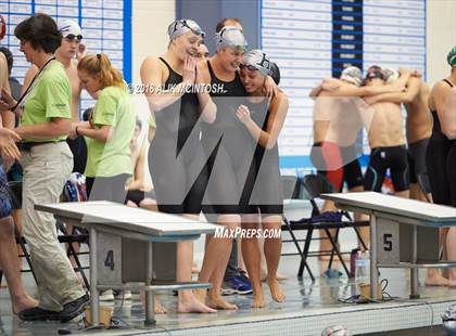 Thumbnail 2 in NCHSAA 4A State Swimming Championship (Finals) photogallery.