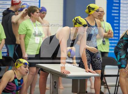 Thumbnail 3 in NCHSAA 4A State Swimming Championship (Finals) photogallery.