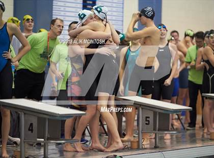 Thumbnail 2 in NCHSAA 4A State Swimming Championship (Finals) photogallery.