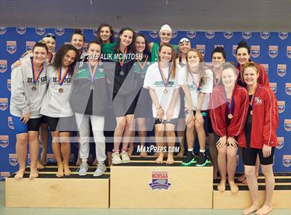 Thumbnail 3 in NCHSAA 4A State Swimming Championship (Finals) photogallery.