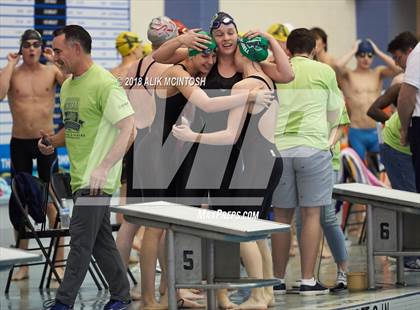 Thumbnail 1 in NCHSAA 4A State Swimming Championship (Finals) photogallery.