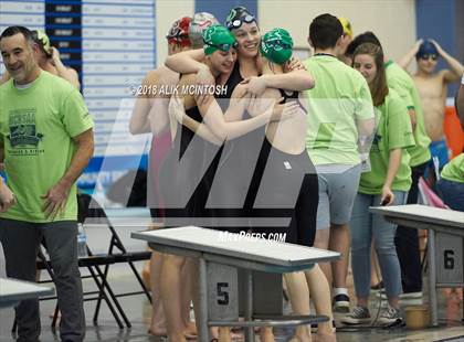 Thumbnail 2 in NCHSAA 4A State Swimming Championship (Finals) photogallery.