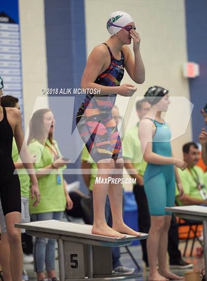 Thumbnail 2 in NCHSAA 4A State Swimming Championship (Finals) photogallery.