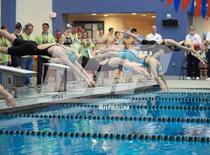 Thumbnail 3 in NCHSAA 4A State Swimming Championship (Finals) photogallery.