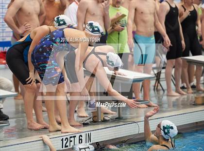 Thumbnail 3 in NCHSAA 4A State Swimming Championship (Finals) photogallery.