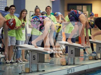 Thumbnail 3 in NCHSAA 4A State Swimming Championship (Finals) photogallery.