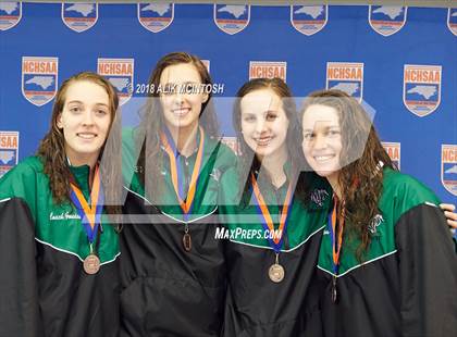 Thumbnail 1 in NCHSAA 4A State Swimming Championship (Finals) photogallery.