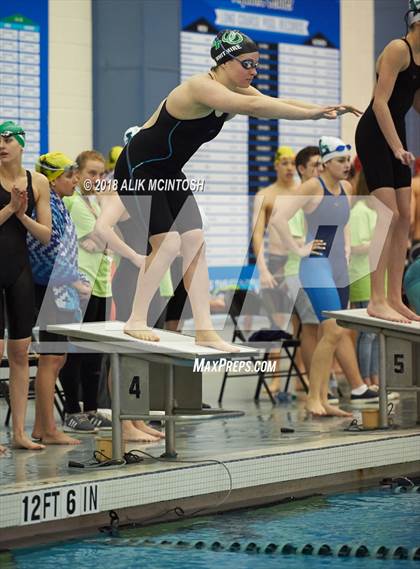 Thumbnail 1 in NCHSAA 4A State Swimming Championship (Finals) photogallery.